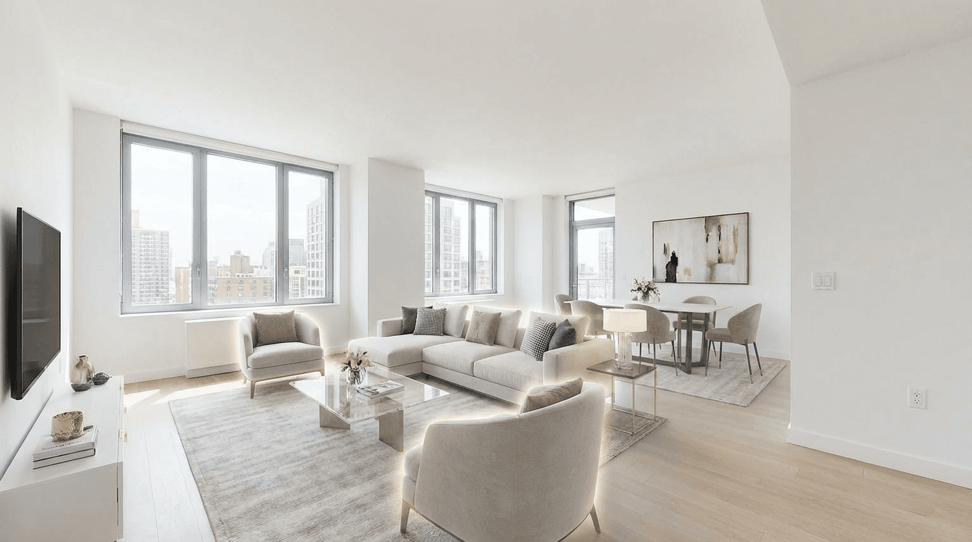 How to virtually furnish an empty apartment to sell it